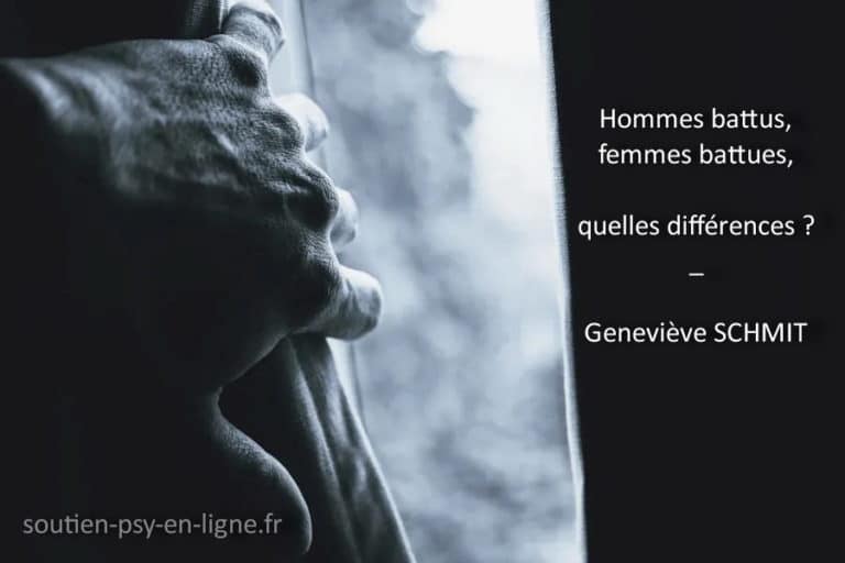 Hommes battus, femmes battues, quelles différences? Geneviève SCHMIT