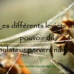 Différents leviers du pouvoir du pervers narcissique