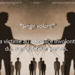 "Singe volant" - De la victime au complice involontaire du manipulateur pervers.