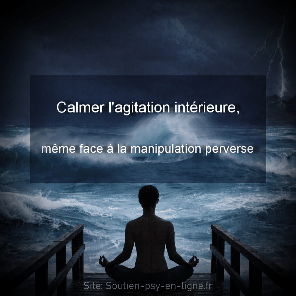 Calmer l'agitation intérieure même face à la manipulation perverse