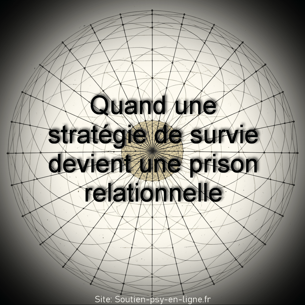 Quand une stratégie de survie devient une prison relationnelle - Geneviève Schmit