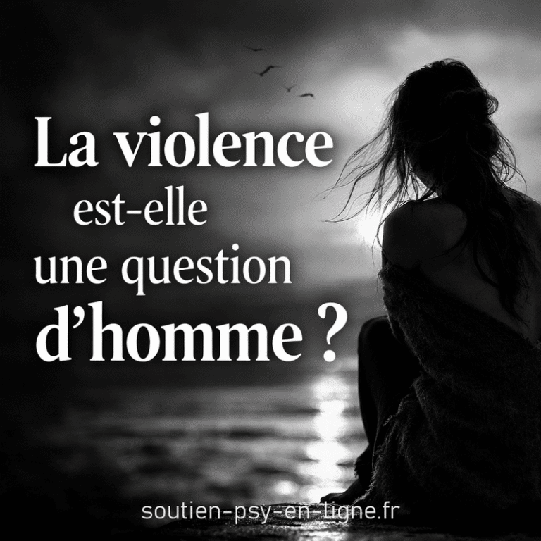 La violence est-elle une question d’homme ?