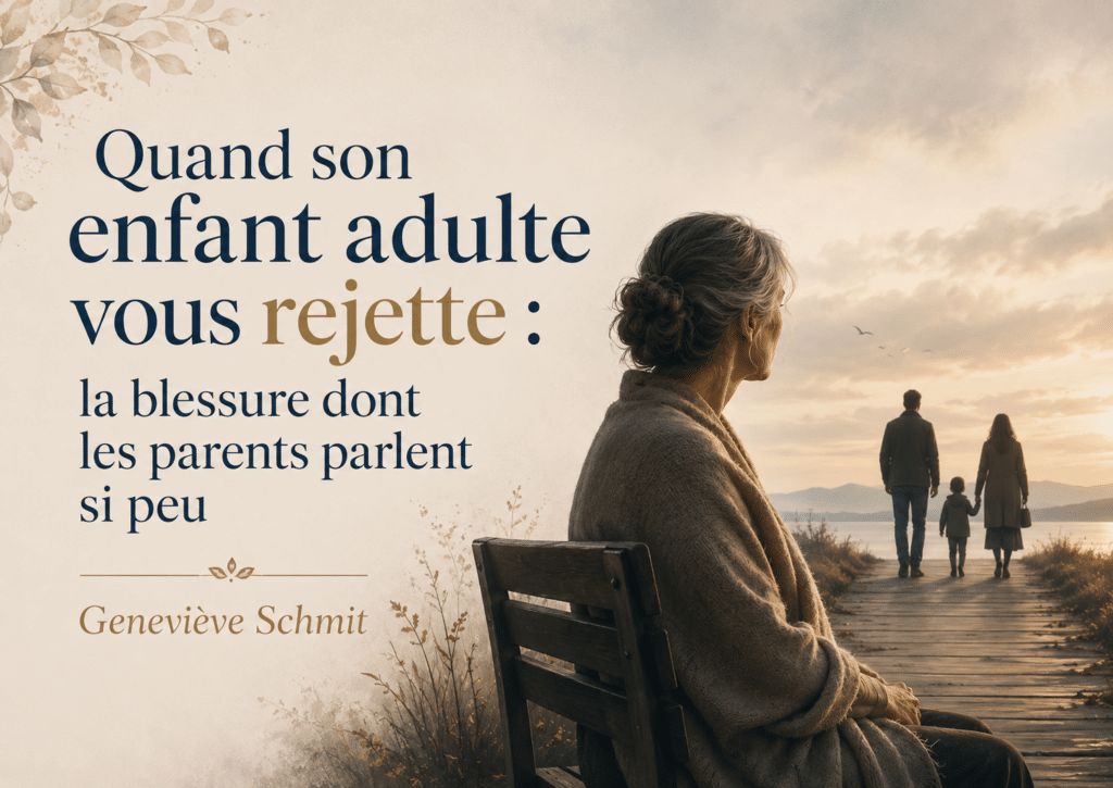 Quand sons enfant adulte vous rejette: La blessure dont les parents parlent si peu. Geneviève SCHMIT